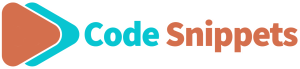 code snippets